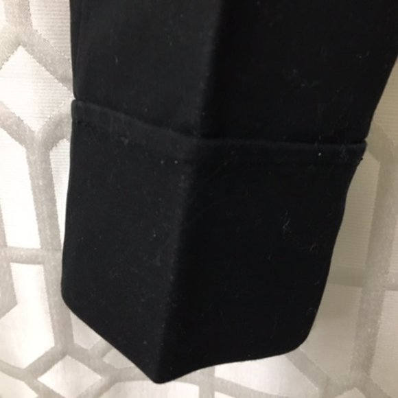 DHALIA COLLECTION Black Skinny Cuffed Crop Pants 4 - Picture 2 of 2